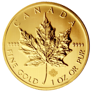canadian gold maple leafs coin