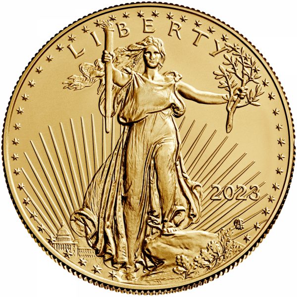 2023 American Gold Eagle One Ounce Bullion Coin Obverse