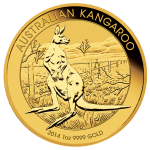 Austrailian Gold Kangaroo ancient coin