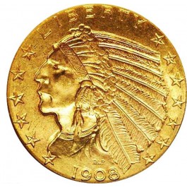gold Indian Head Coin