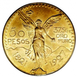 Mexican Peso Gold Coin