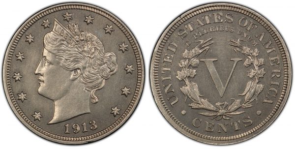 two sides of silver liberty head coin