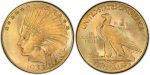 gold rare coins with indian head and american eagle