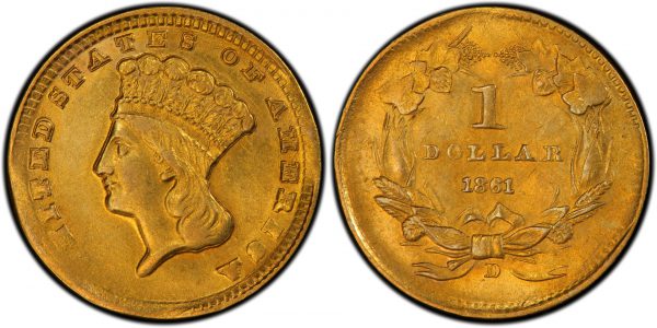 gold dollar liberty head coin