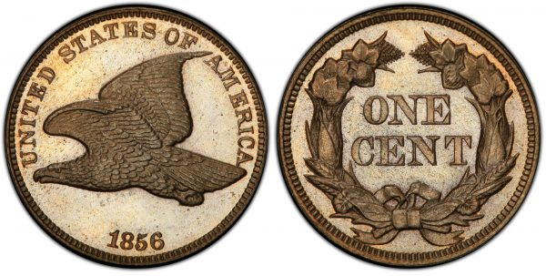 one cent gold eagle coin