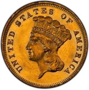 ancient liberty head coin made of gold