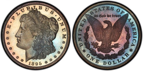 morgan silver dollar with a liberty head and an eagle on the other side