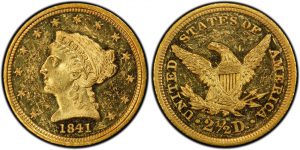 ancient gold liberty head coin with american eagle on the other side