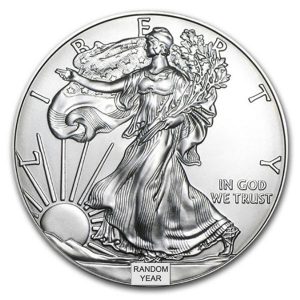 American Silver Eagle 1 Ounce Bullion Coin Reverse Random Year
