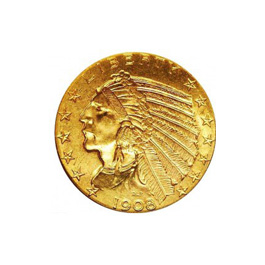 gold indian coin for sale