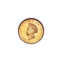 gold indian princess coin for sale