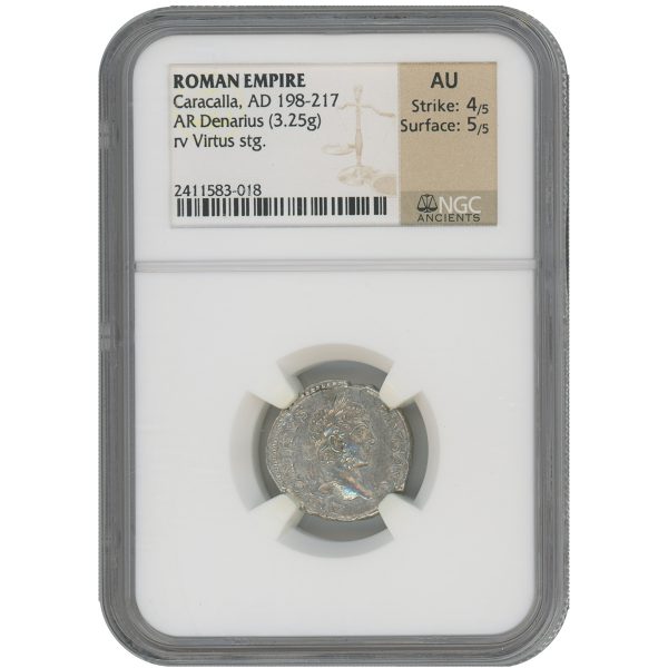 front of carcalla coin for sale from rare coins collection