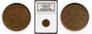 ancient indian head coin for sale