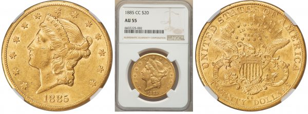 two sides of liberty head coin made of gold