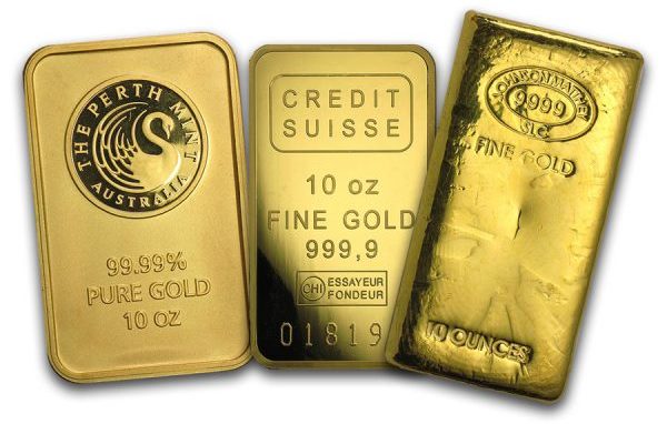 examples of gold bars for sale