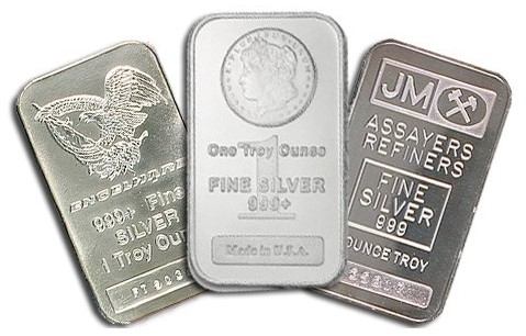examples of silver bars for sale