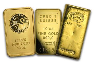 examples of gold bars for sale