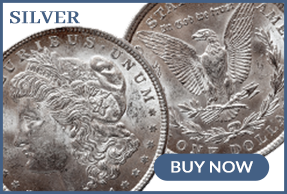 the advertisment encouraging to buy silver coins in online coin shop