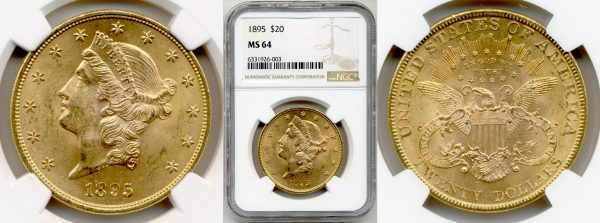 close up to ancient twenty dollar gold liberty head coin