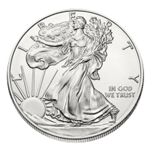 silver liberty standing one dollar coin for online sale