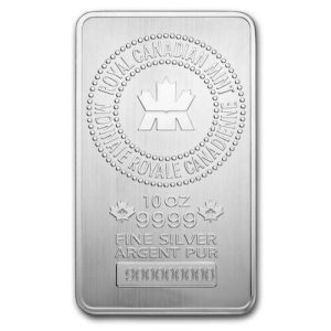 example of bar made of silver for sale in online coin shop