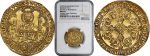 two sides of ancient belgian gold coin from online coin shop