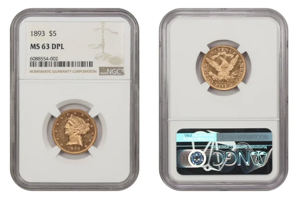 gold coin from rare coins collection for online sale