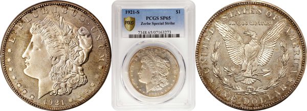 morgan silver one dollar in the packaging for sale