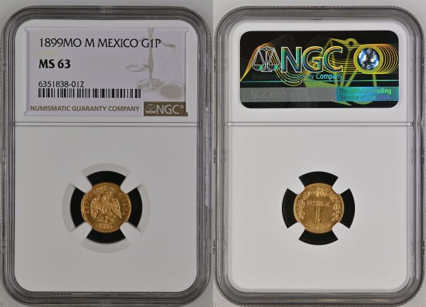 packaging with random mexican gold coin from online coin shop