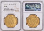 mexican gold coin ready for sale in special packaging