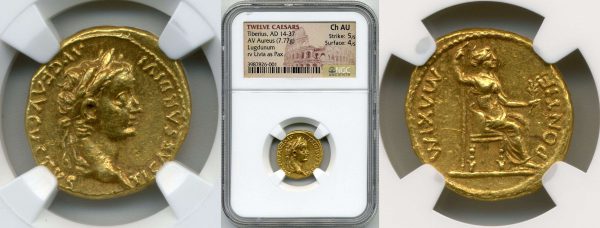 packaging with ancient gold roman coins for sale